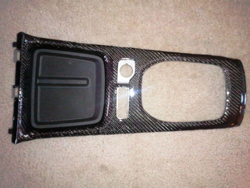 Carbon fiber 2010-2013 camaro interior center console tray!  real carbon fiber