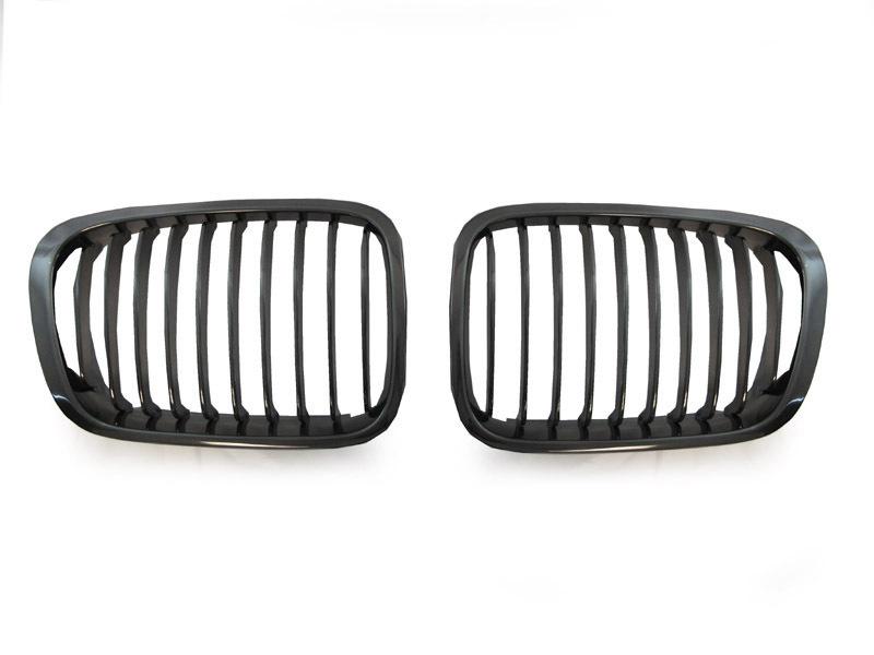 Usa 99-01 bmw e46 3 series 4d 5d black gun metal gunmetal grills free ship 2000