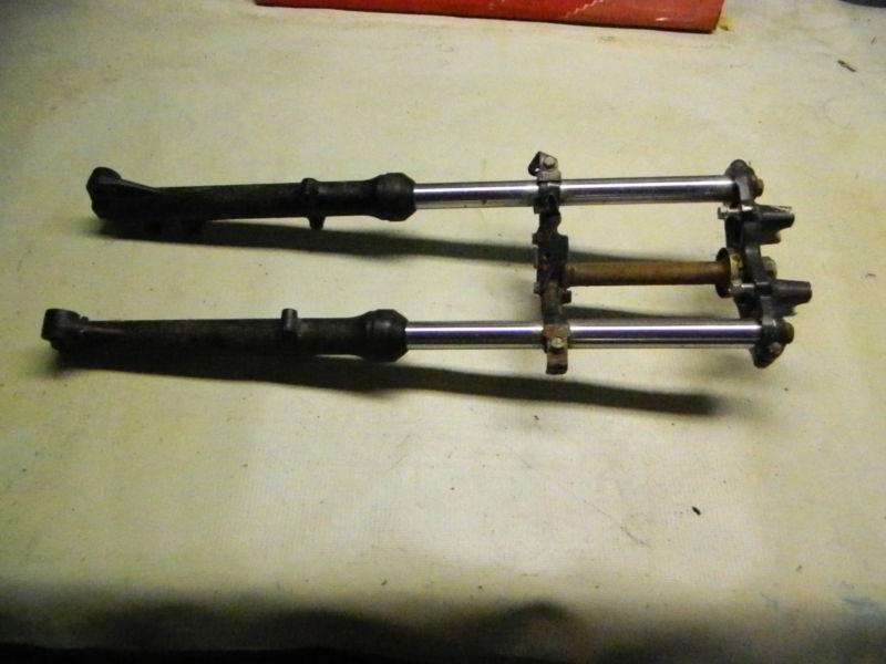 82 honda mb5 mb 50 5 mb50 front end forks fork tubes shocks triple clamp tree