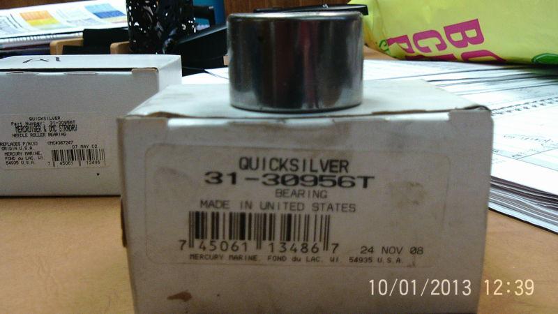 Mercury quicksilver needle roller bearing 31-30956t bin 64 