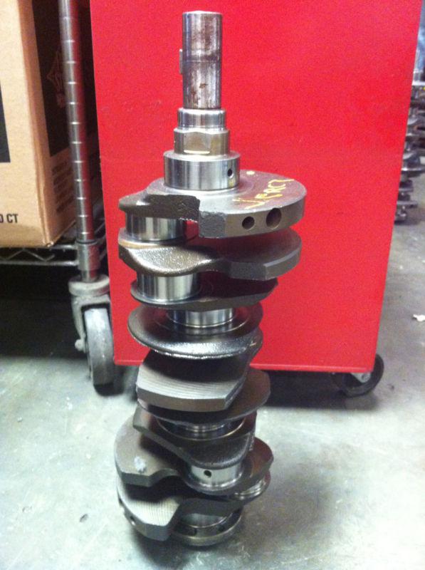 Toyota 5vzfe crankshaft core with main & connecting rod bearings