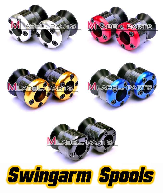 Aprilia rsv4r rsv4 r 1000 09 10 2011 2012 black swingarm spools sliders