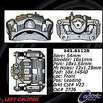 Centric parts 141.61128 front left rebuilt caliper with hardware