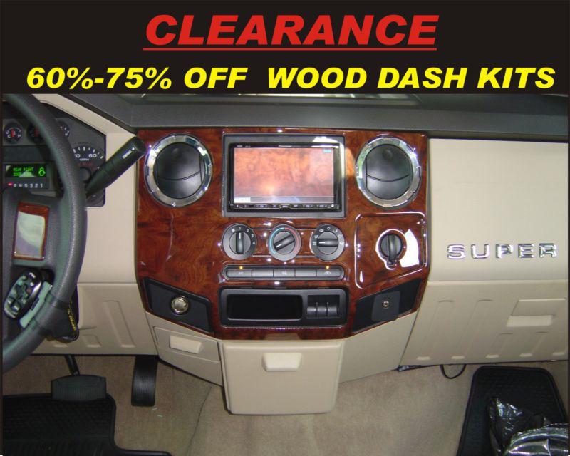 00 nissan xterra - interior wood dash trim kit - eln191