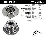 Centric parts 400.67009 front hub assembly