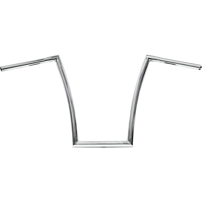 Todd's cycle 0601-1536 1-1/4" strip handlebars 17" chrome 08-13 fxdf; 10-13fxdwg