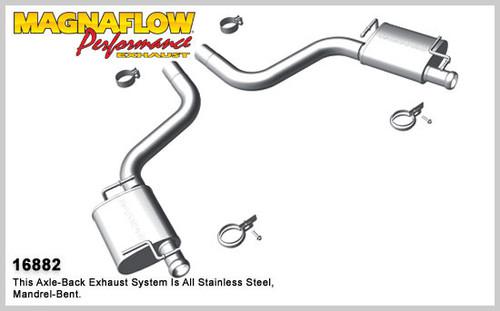 Magnaflow 16882 dodge challenger srt-8 hemi stainless cat-back system exhaust