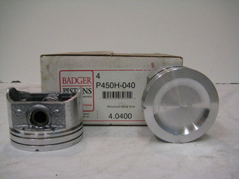 G.m. 2.5/151 badger pistons (cast) .040 os