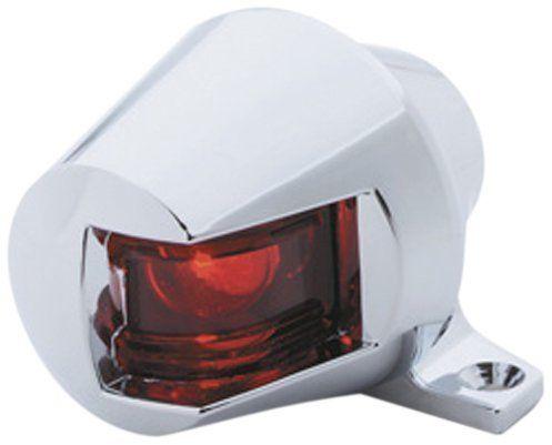 Attwood mount side light zamak red 6359r7