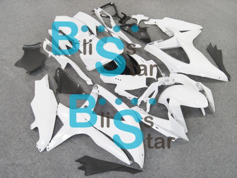 Injection fairing bodywork plastic kit set fit gsx-r600 gsx-r750 2008-2010 17 w6