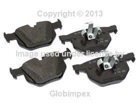 Bmw genuine rear brake pad pads e90 330 330i 330xi oem + 1 year warranty