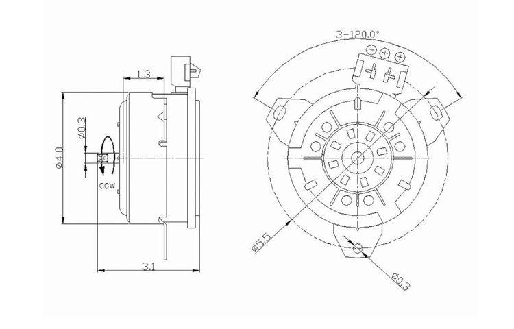 Radiator cooling fan motor 96-07 1996-2007 ford taurus mercury sable f8dz8c607ac