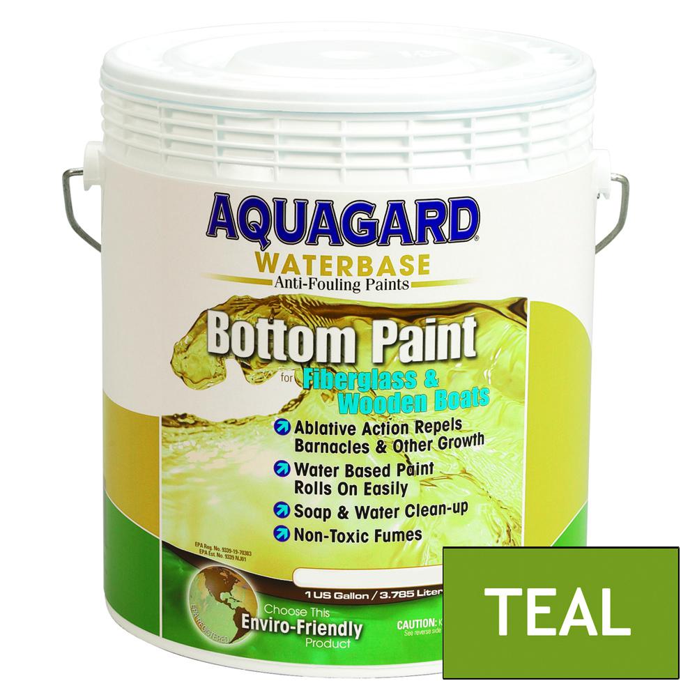 Aquagard 10105 waterbased anti-fouling bottom paint - 1gal - teal