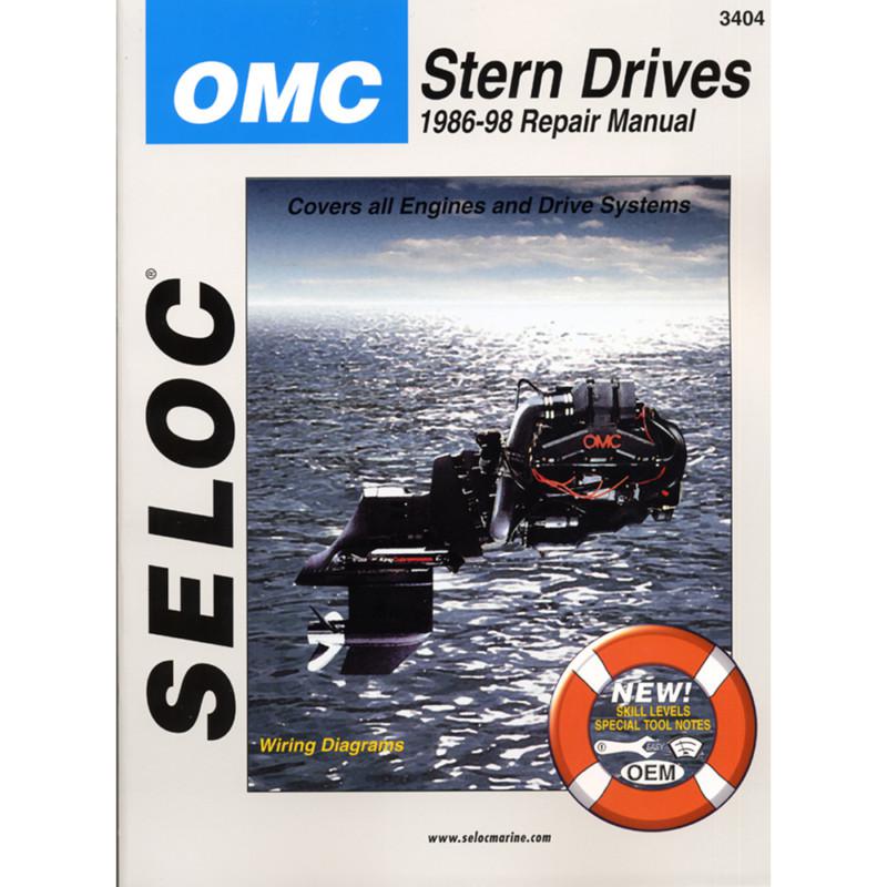 Seloc service manual - omc stern drive - 1986-98 3404