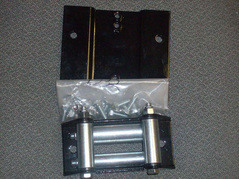 Moose winch mount & roller fairlead for warn mule 3010 kaf620 diesel 03 04 05 06