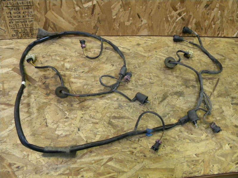 91 porsche 911 964 front lights wiring harness