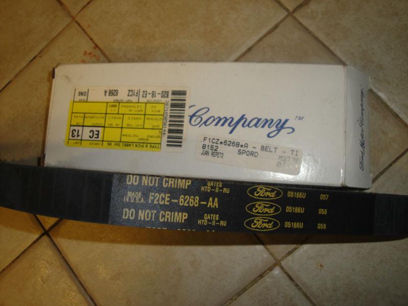 Ford oem timing belt f1cz6268a 1.9 escort tracer gm 91171174 1.3 1.0 metro