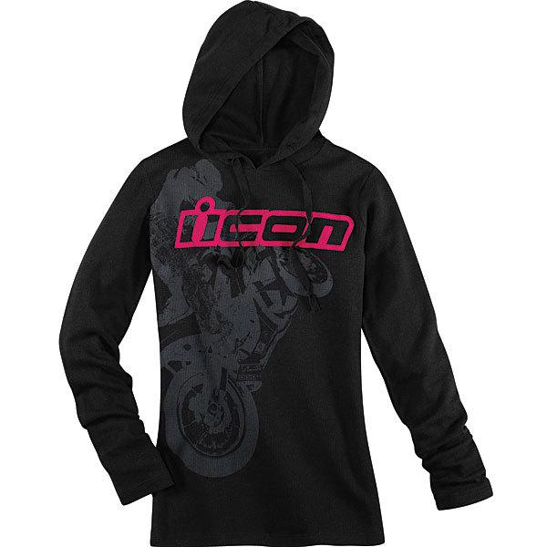 Icon hoody womens britton black lg 3051-0438