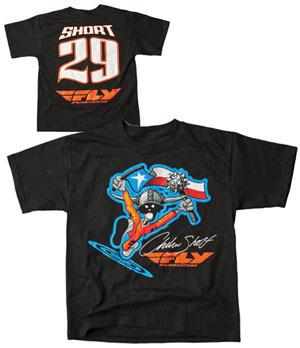 Fly racing andrew short t-shirt