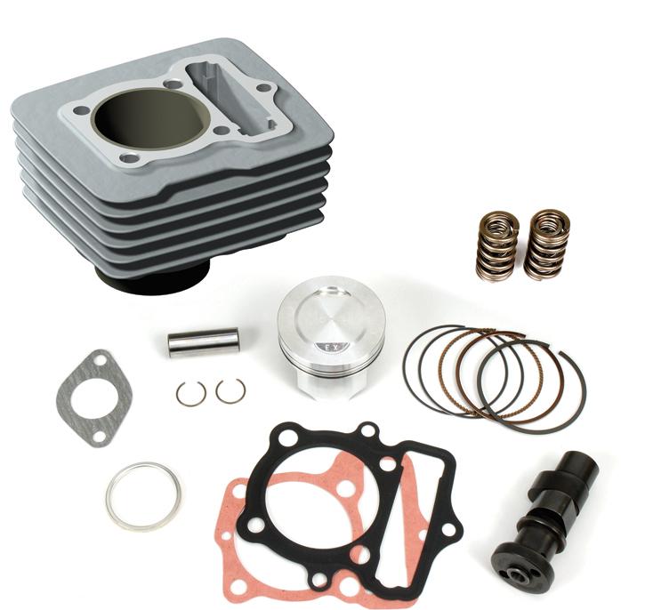 Bbr motorsports 88cc ftp big bore kit with cam  411-hxr-5500