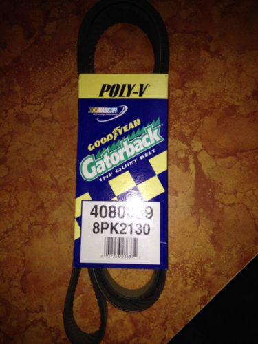 Goodyear gatorback poly-v belt #4080839(8pk2130) free ship