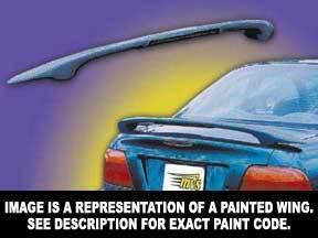 2000-00 dodge neon custom style rear spoiler 1628a deep amethyst