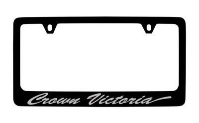 Ford genuine license frame factory custom accessory for crown victoria style 4