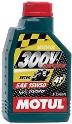 Motul 300v 4t competition synthetic oil 5w-40 4-liter 836041 / 101343