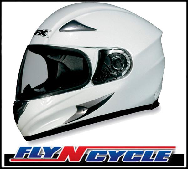 Afx fx-magnus big head 3xl pearl white motorcycle helmet dot ece xxxl