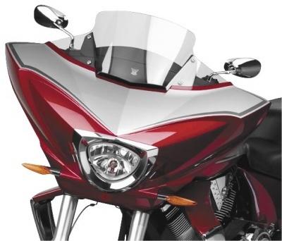 National cycle vstream windshield 10.25"/clear fmr coated n20701