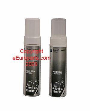 New genuine bmw touch-up paint (354) (titanium silver) 51910419745