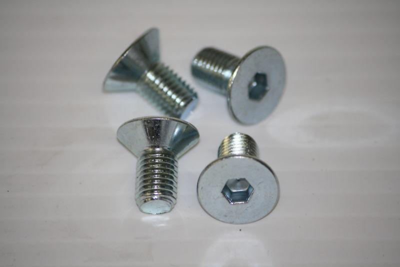 Flush tapered allen bolts for billet aluminum water pump pulley bbc sbc swp lwp