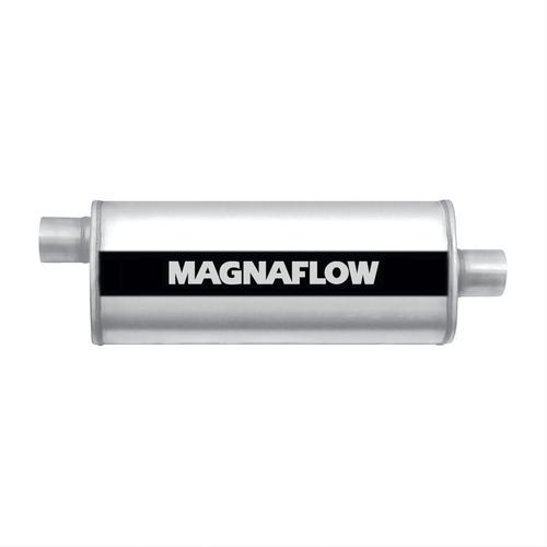 Magnaflow 12286 muffler 2.50" inlet/2.50" outlet stainless steel natural ea