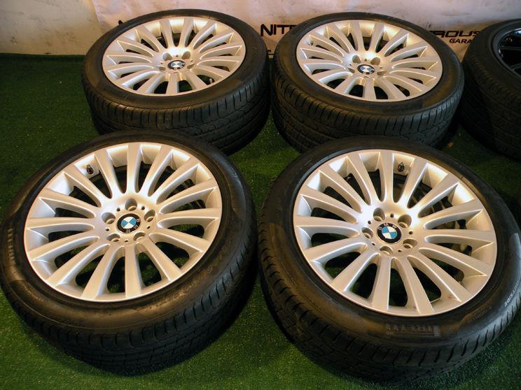 19" bmw factory 7 series wheels 740 750 760 f01 f02 tires sport oem pirelli