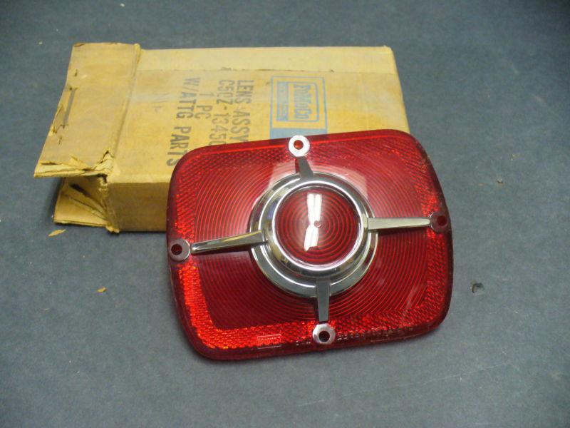 65 fairlane wagon taillight lens nos tail lamp