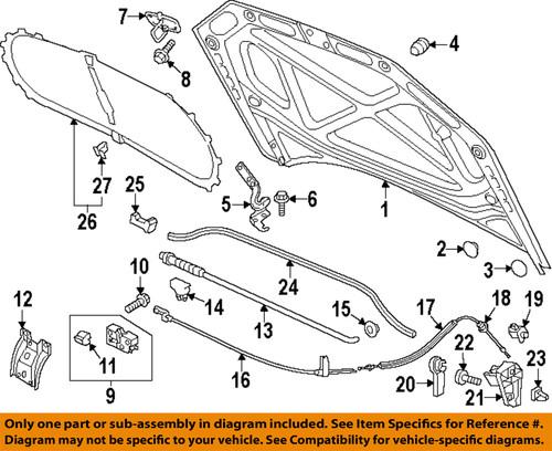 Volkswagen oem 5c6953236a hood-microswitch