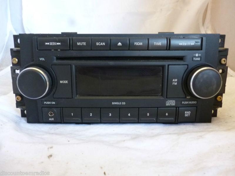 Sell 04-10 Chrysler Dodge Jeep Radio Cd Aux Port REF P05064171AH in ...