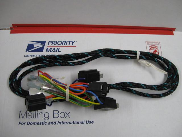 Western 61731 fisher 8283 snow plow wire harness-new relay type 2b 2d headlights