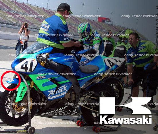 Kawasaki fender decal fits all ninja models