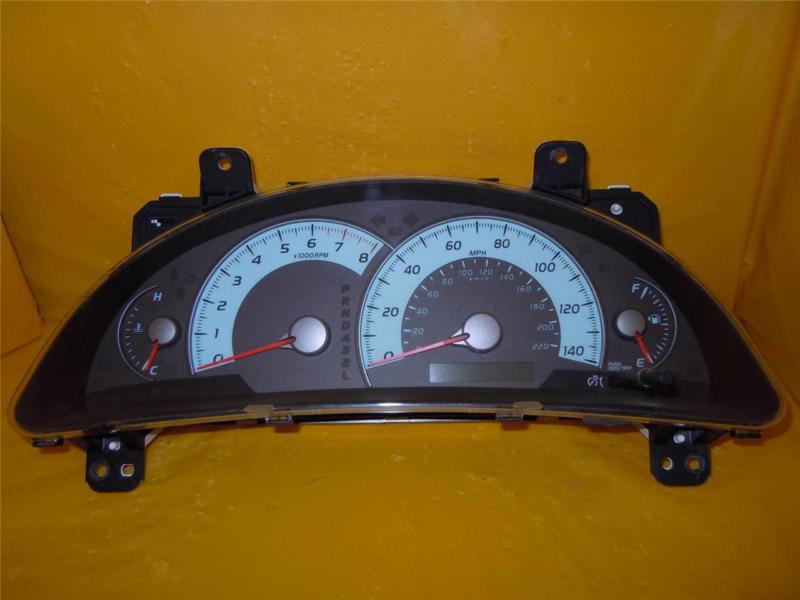 07 08 09 camry speedometer instrument cluster dash panel gauges 123,755