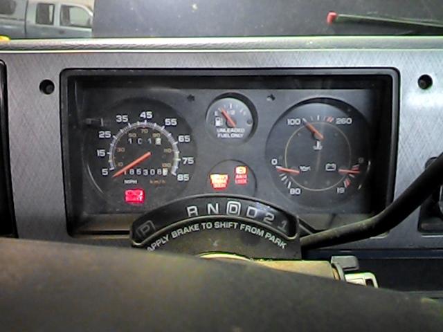 1994 chevy 20 van speedometer instrument cluster gauges 2644367