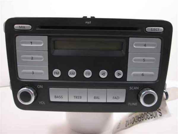 Jetta eos rabbit am fm cd mp3 player radio oem lkq