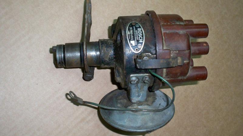 1960's vintage bosch volkswagen distributor zv/pau 4 r 5 vw distributer