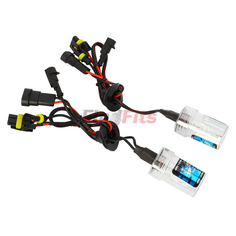 New 2pcs car xenon hid hb3 9005 6000k 35w head light bulb lamp