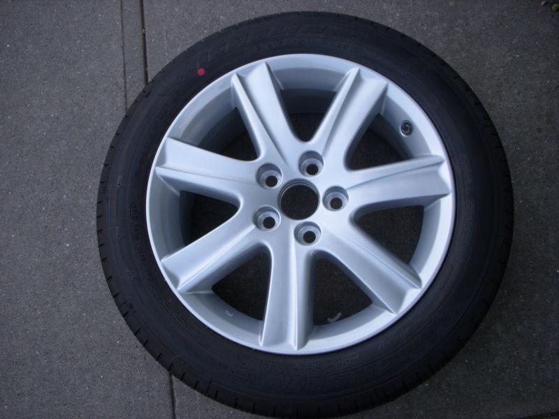 Lexus es350 rim with tire michelin 17" 215/55 r17 oem new!