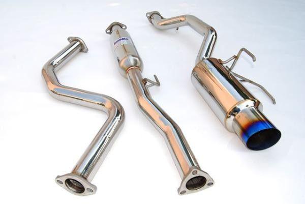 Invidia exhaust n1 catback cat back ti tip 96-00 honda civic ek 2/4dr d15 d16