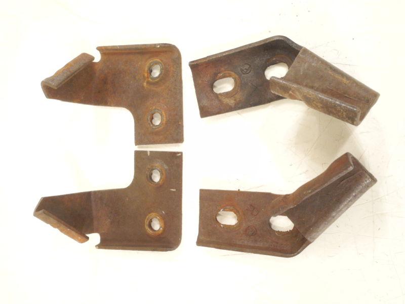 1939 1940 chevy truck hood latch hold down brackets grille firewall pickup