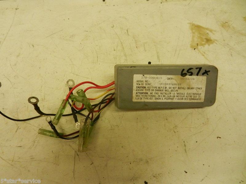 94 seadoo gtx xp 657x mpem cdi ignition module 278000413