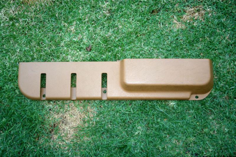 Volvo 240 oem tan/beige driver's side map pocket 242 244 245 panel 