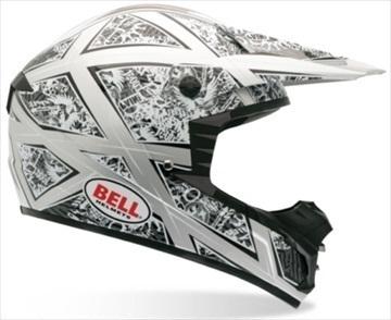 Bell sx-1 rocker black motocross helmet medium